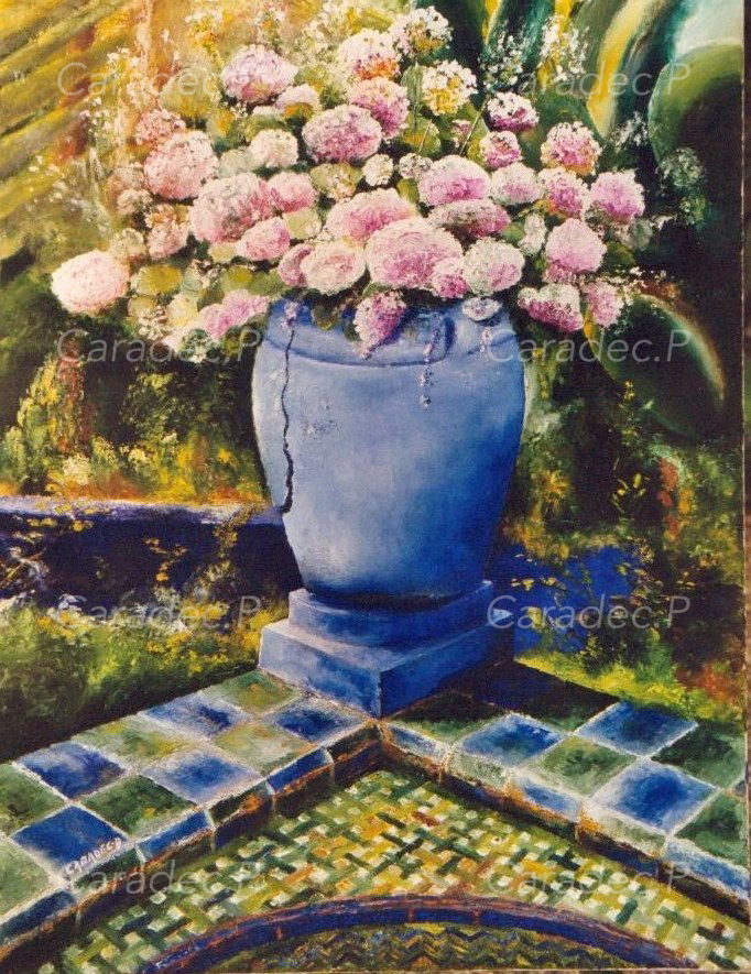 65x54 Majorelle Collection particulière